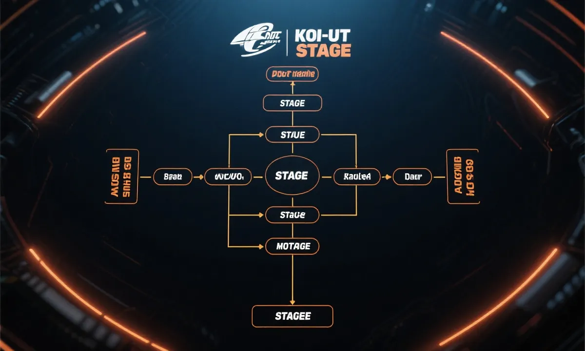 淘汰赛对阵视觉示意