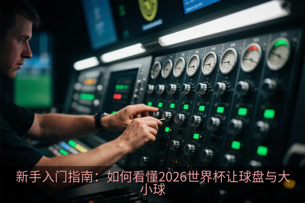 新手入门指南：如何看懂2026世界杯让球盘与大小球